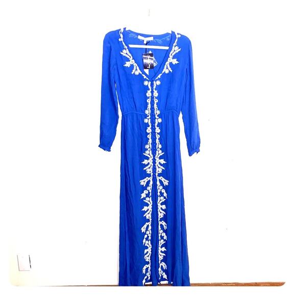 Lovers + Friends Dresses & Skirts - NWT LOVERS + FRIENDS bohohemian cottage core embroidered maxi dress XS